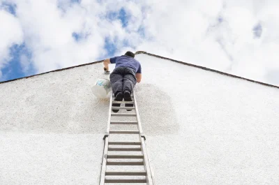 Peinture extérieure à Curlu — façades et ravalement